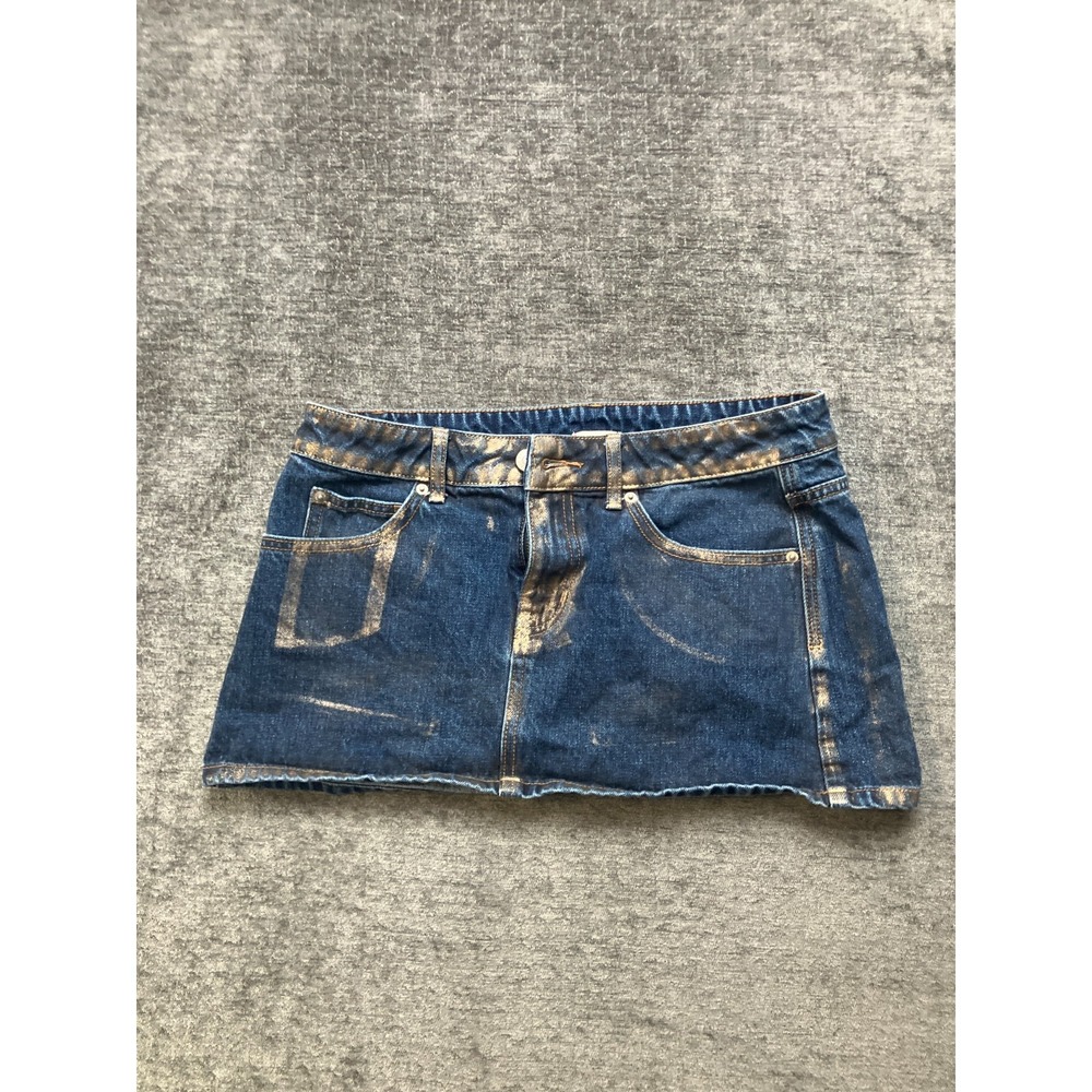 Urban Outfitters BDG Mini Skirt Womens Medium‎ Blue Denim Cotton Medium Wash
